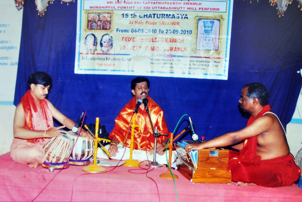 at Savanur, in the holy presence of Uttaradhi Mutt Swami Ji