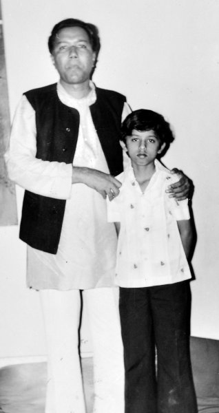 with Ustad Ghulam Mustafa Khan